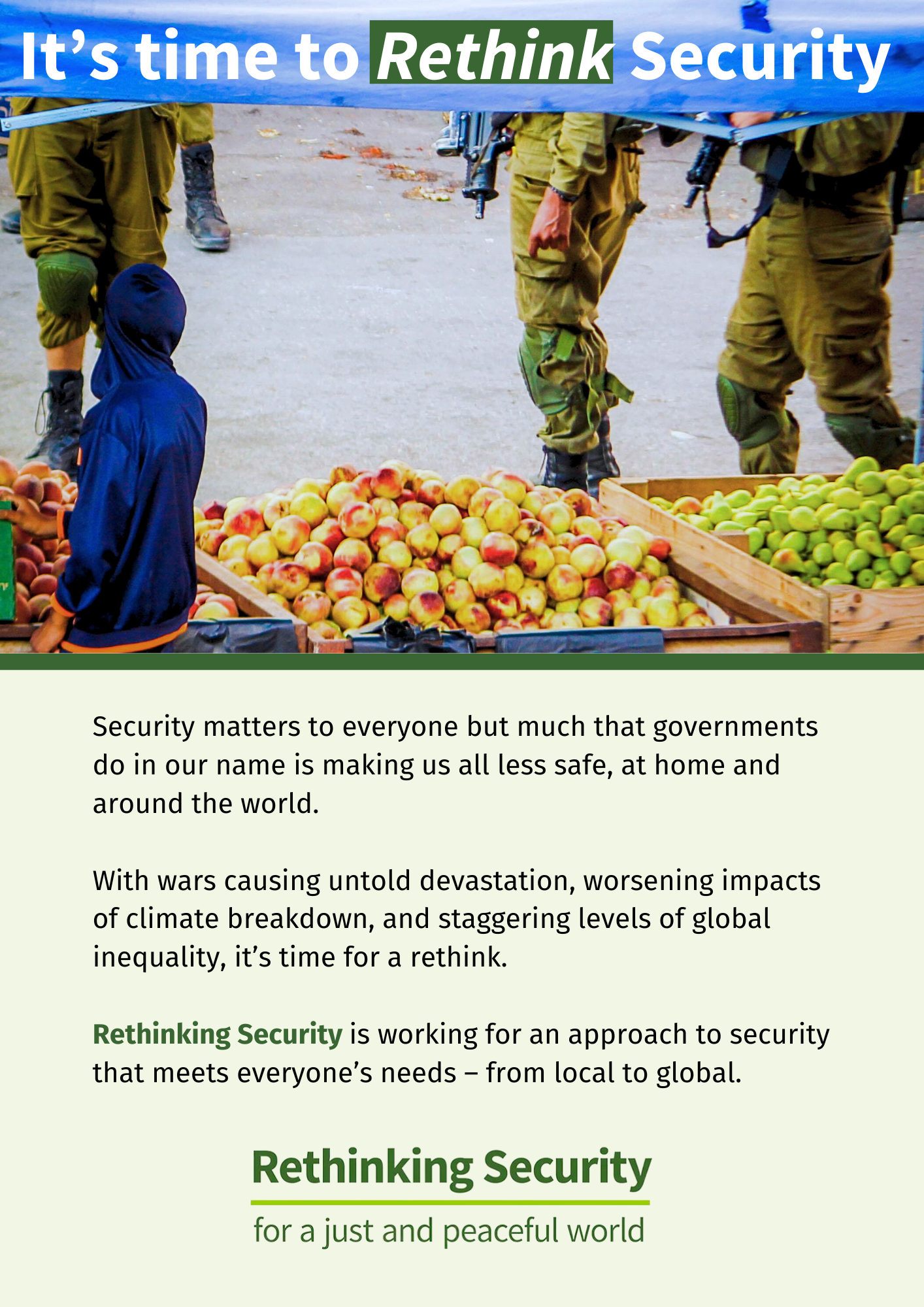 Joanna Rethinking Security Introductory Leaflet